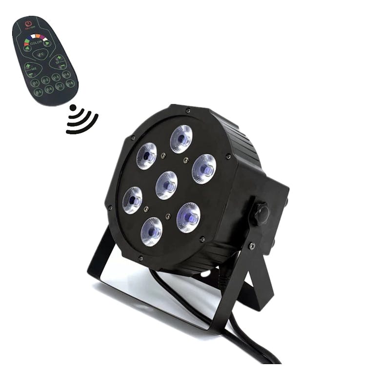 Προβολέας LED πολύχρωμου φωτισμού με Remote Control preview